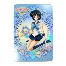 Sailor Moon Rainbow Holo Foil ACG Trading Card - Crystal Art Mercury 1