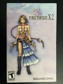 Final Fantasy X-2 PS2 PlayStation 2 Instruction Manual Only