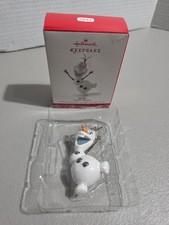 Hallmark Keepsake 2014 Olaf Disney Frozen Christmas Tree Ornament Decoration A6