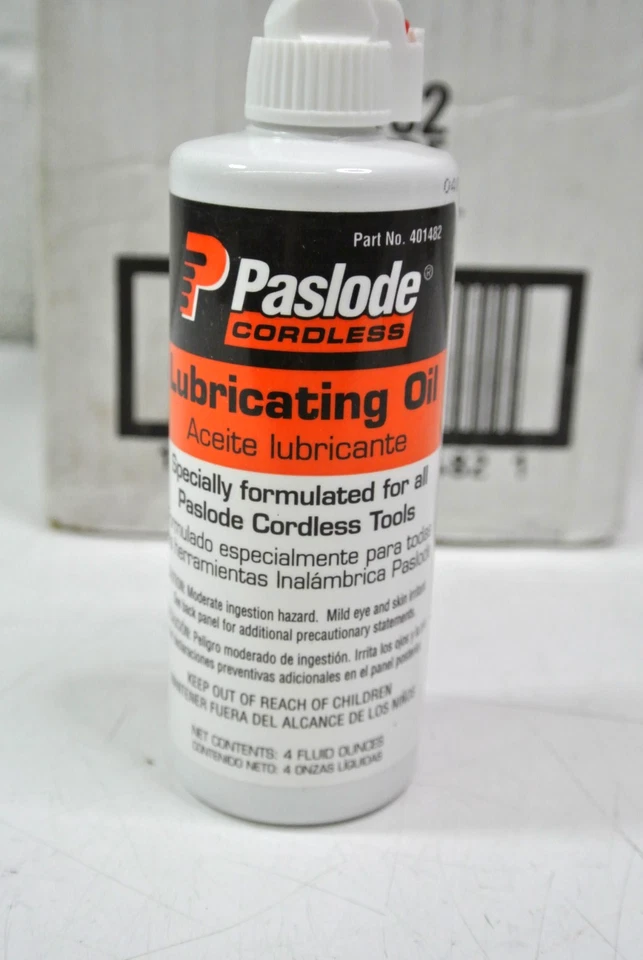 Aceite lubricante inalámbrico Paslode 401482 único 4 oz. Estuche de 6 Foto 2 de 4