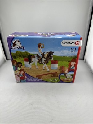 Schleich Horse Club Barrel Racing Playset # 42441 New