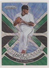 2021 Panini Prizm Illumination Green Wave Prizm Sixto Sanchez #IL-2 0i1i