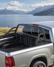 Vevor Truck Bed Roll Bar Universal Chase Rack For Mid-size Pickup Carbon Steel Vevor Truck Bed Roll Bar Universal Chase Rack For Mid-size Pickup Carbon Steel