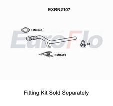 Rear Muffler Silencer Insert Exhaust Fits Renault Captur Clio EuroFlo EXRN2107