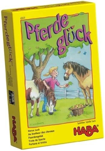 HABA Pferdeglück Memospiel Gedächtnisspiel Pferd 32 Teile Kinderspiel