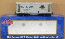Atlas O 7353-1 Rio Grande 40' GATX Airslide Hopper Car O-Scale (2-Rail) LNIB