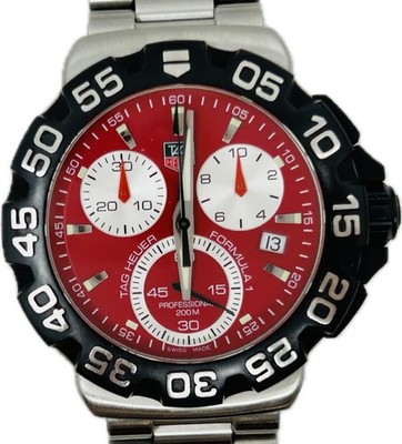 Tag Heuer Formula 1 CAH1112.BA0850 Red 41mm Quartz Mens Watch