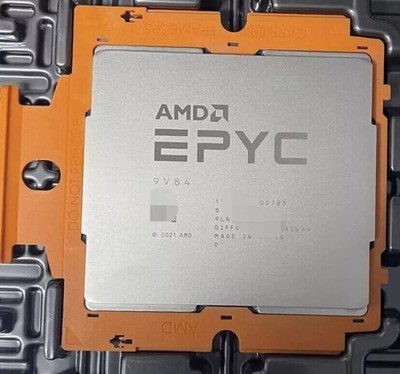 AMD EPYC Genoa 9V84 CPU 2.4GHz 96Core 192Thread SP5 ZEN4 Custom version 9654