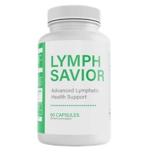 Lymph Savior Advanced Lymphatic Health Support Dietary Supplement 60 Capsules