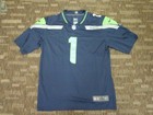 SEWN WARREN MOON #1 SEATTLE SEAHAWKS BLUE CUSTOM NFL GAME FOOTBALL JERSEY SZ XL — photo 5