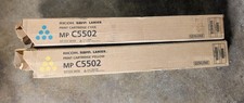 NEW OEM Ricoh Savin Lanier MP C5502 Toner 841752/841754