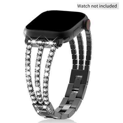 Bling Band for Apple Watch Series 10 9 SE 8 7 6 5 3 iWatch Strap 40/41/44/45mm 