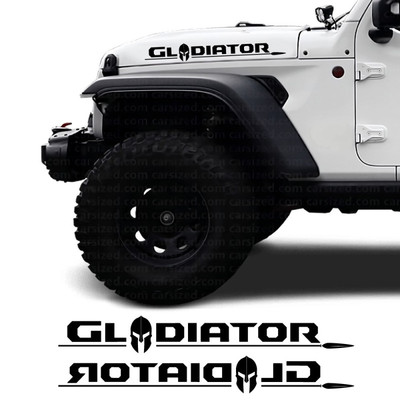 Centurion-Seitenaufkleber Jeep Gladiator