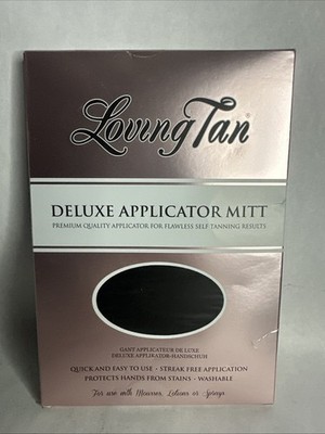 Self Tanning Applicator Mitt Deluxe Loving Tan, Washable & Durable Design