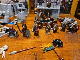 LEGO The Lord of the Rings: The Battle of Helm's Deep,Mines Of Moria,Uruk-Hai 