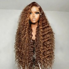 Highlight Wig Human Hair Water Wave Lace Front Wig 13x6 Hd Lace Frontal Wig 13x4
