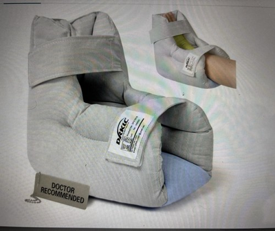 #ad Heel Protector Cushion Pillow to Relieve Pressure on the heels Adjustable DRKLC $21.99