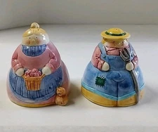 Roshco Down Home Collection Vintage Salt Pepper Shakers 1995
