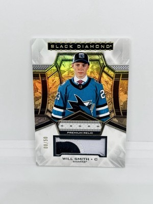 WILL SMITH Rookie 2024-25 Upper Deck Black Diamond Premium Patch Relic /50 RC