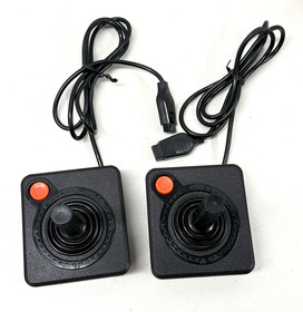 Atari 2600 Black Game Console, Joysticks, Games (Bundle) Parts or Repair
