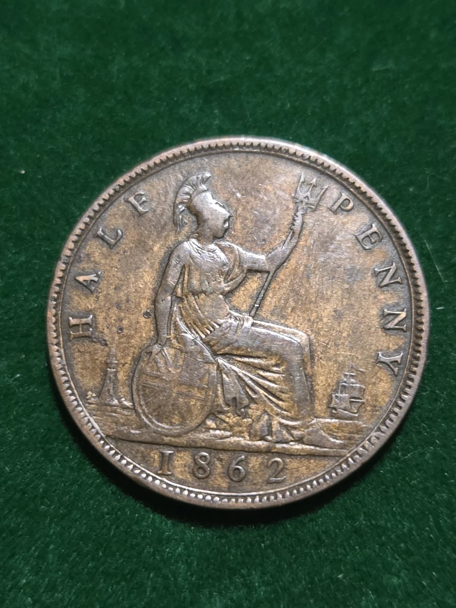 1862 Year UK Half Pennies for sale | eBay