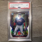 2023 Bowman Chrome Mega Box Roman Anthony 1st Mojo Refractor PSA 9 Boston 🔥