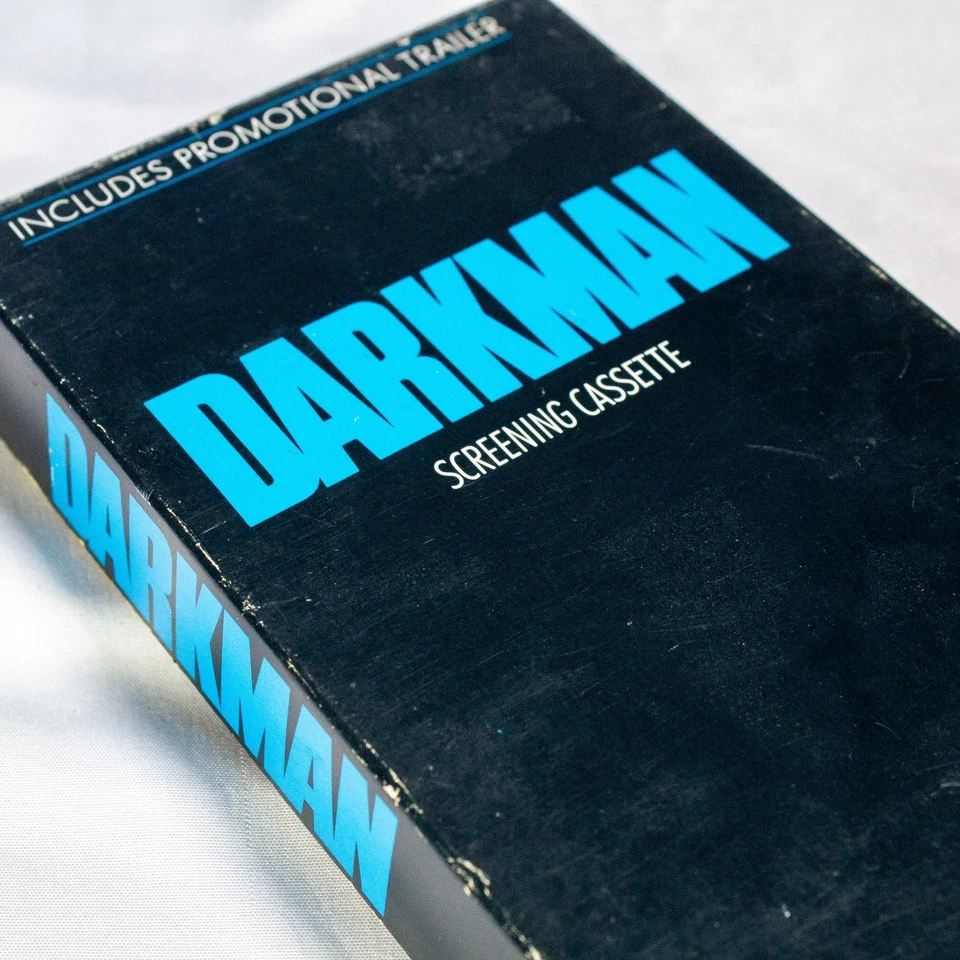 DARKMAN VHS Screening Cassette 1991 Screener Foto 2 de 4