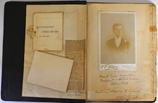 Frank Tyler Marston / DIARY AMERICANA SCRAPBOOK OF PEPPERELL GRADUATING #299732