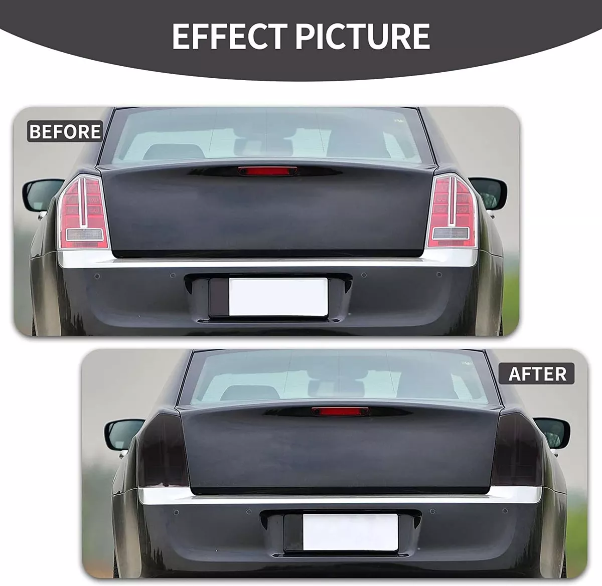 2011 chrysler 300 2024 tail light covers