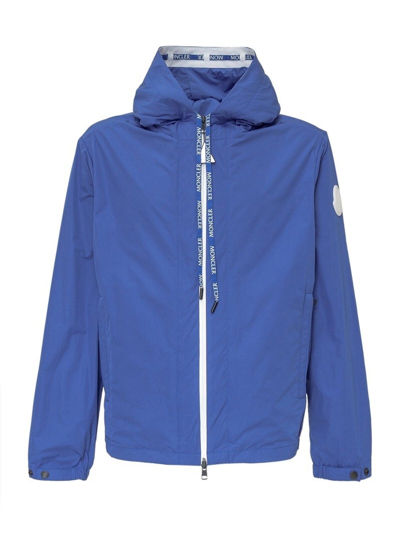 Nw MONCLER Nylon Hooded jacket CARLES 1A750 54A91 Blue W