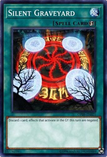 Silent Graveyard - OP09-EN021 - Common - Unlimited x1 - Near Mint