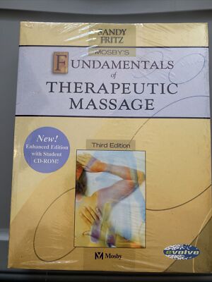 fundamental therapeutic massage Mosbys Third edition  & Therapeutic  2 books lot