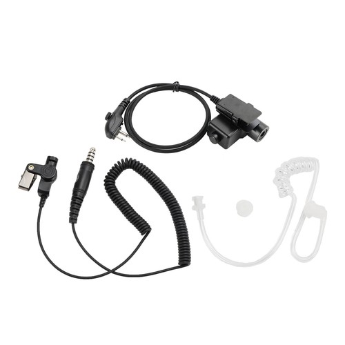 7.1-A3 Single Transparent Tube Headset 6-Pin U94 PTT For HYT TD500 TD510 TD520 - Zdjęcie 16 z 18