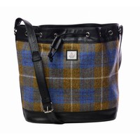 Harris Tweed Bucket Bag Autumn Brown Harris Tweed Bucket Bag Autumn Brown