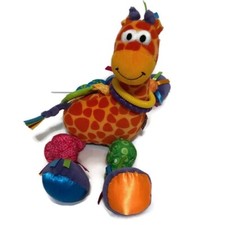 Lamaze Play & Grow Stretch The Giraffe Sensory Activity Developmental Laundered
