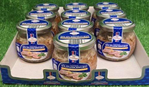 (19,67/kg) 10x DIE THÜRINGER Sülzfleischwurst (10x300g Wurstgläser) Versand 0€ - Bild 8 von 10