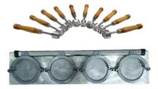 Cierra Empanadas Cuadruple Repulgue De 14 Cm  10 Sellos