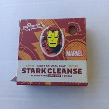 Dr. Squatch Natural Bar Soap Stark Cleanse (Iron Man) 5 oz.