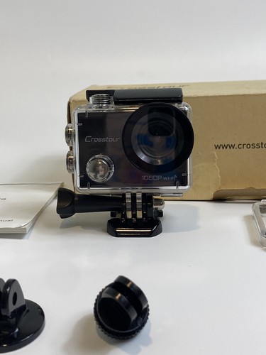 Crosstour (CT7000) Action Camera 170° Wide Angle Lens 1080P - With Accessories - Picture 3 of 10