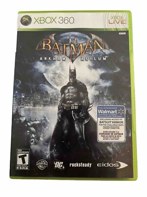 Batman: Arkham Asylum (Microsoft Xbox 360, 2009) Complete & Tested