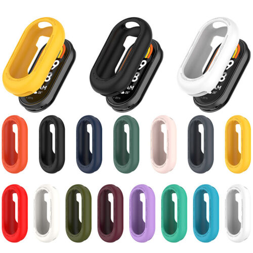 Silicone Watch Protective Case Cover Dustproof Anti-drop for Xiaomi Band 8 - Picture 2 of 26
