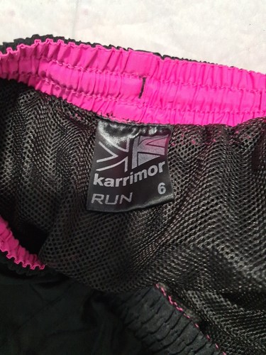 Pantaloncini da corsa donna karrimor taglia 6 nero rosa (C) - Foto 3 di 3