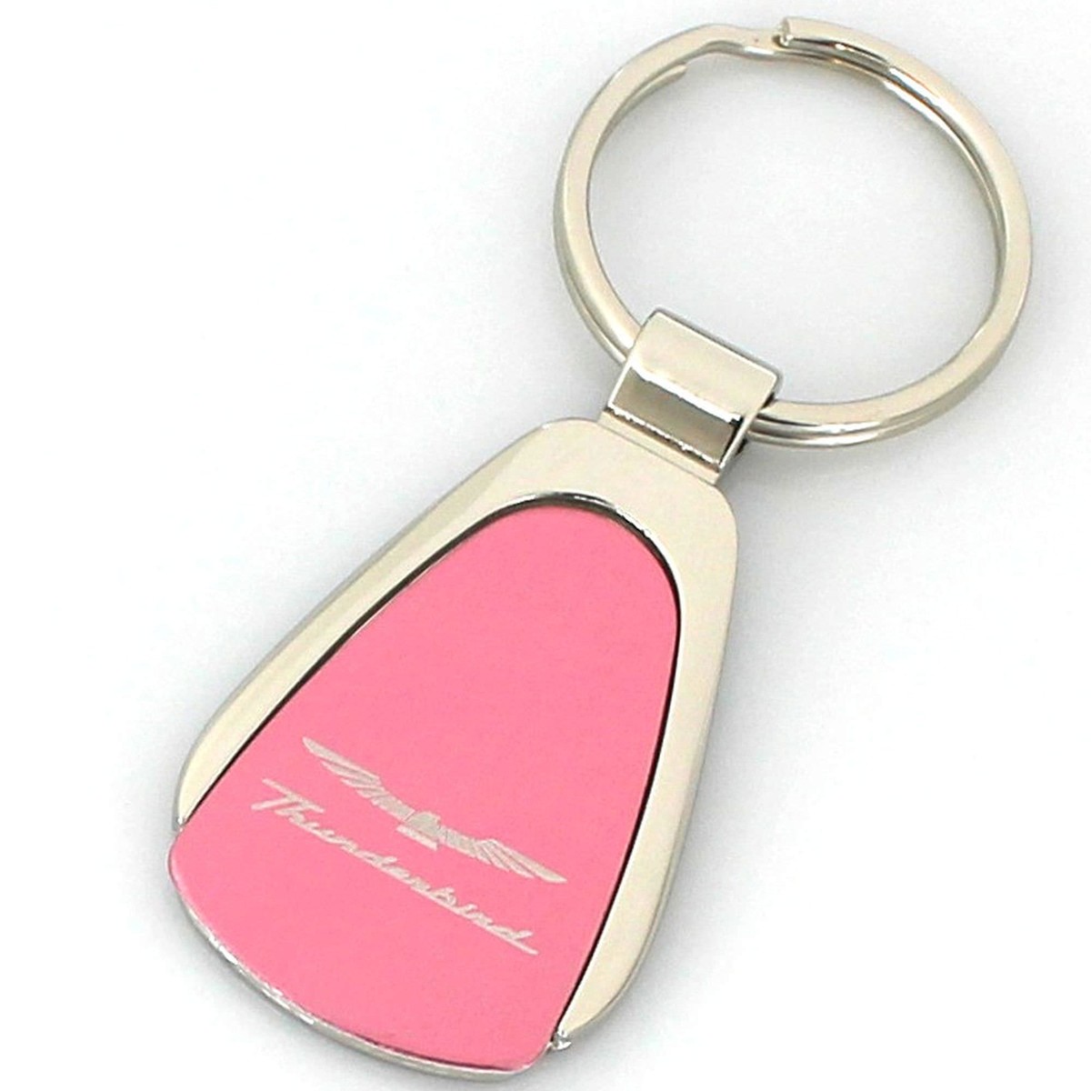 Find Ford Mustang GT Pink Tear Drop Metal Key Ring In Naperville