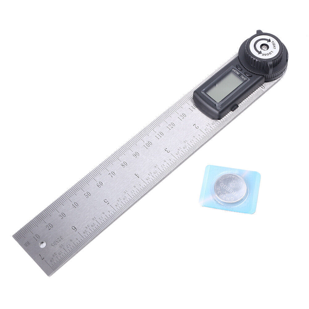 1pc 7 Electronic Protractor Digital Goniometer Angle Finder Miter 1pc 7 electronic protractor digital goniometer angle finder miter