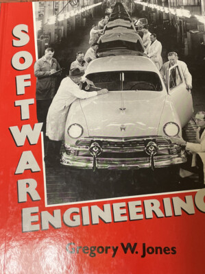 Software Engineering by Gregory W. Jones (1990, Hardcover)