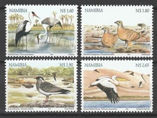 Namibia 1999 Birds 4 MNH stamps