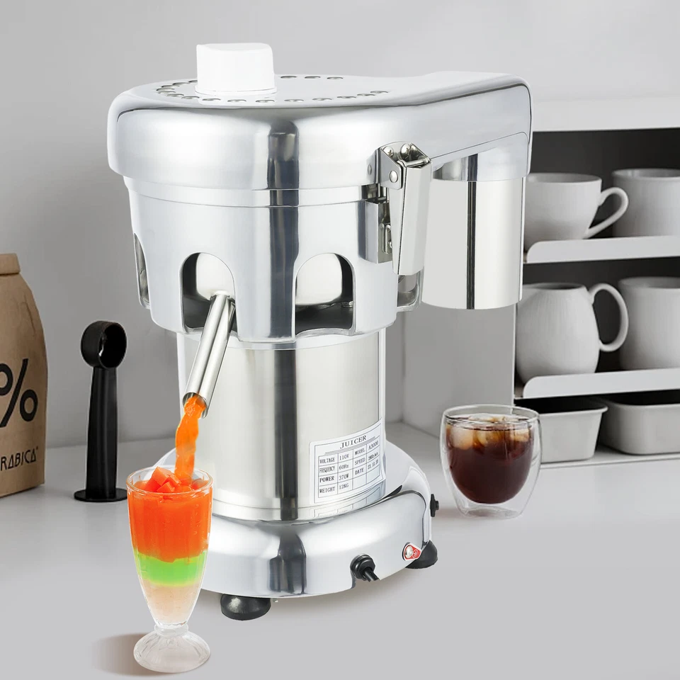 Commercial Electric Juice Extractor Centrifugal Juicer Machine Heavy Duty 370W - Image 2 of 4