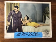 CAT ON A HOT TIN ROOF ELIZABETH TAYLOR TENNESSEE WILLIAMS 1958 Lobby Card