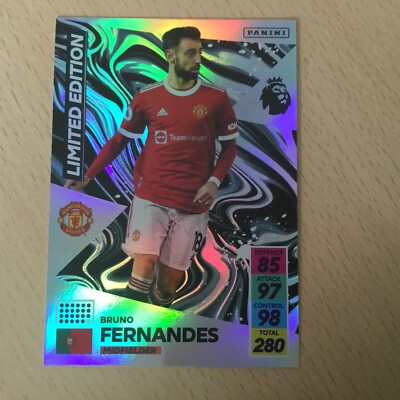 Adrenalyn. Xl.  2021/22: Limitiert. Edition, ( B. Fernandes, ).Man Utd