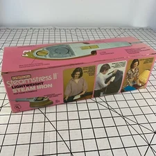 Vintage OSROW Steamstress II Hand Held Steam Iron Steamer 60s 70s Mod Clothes